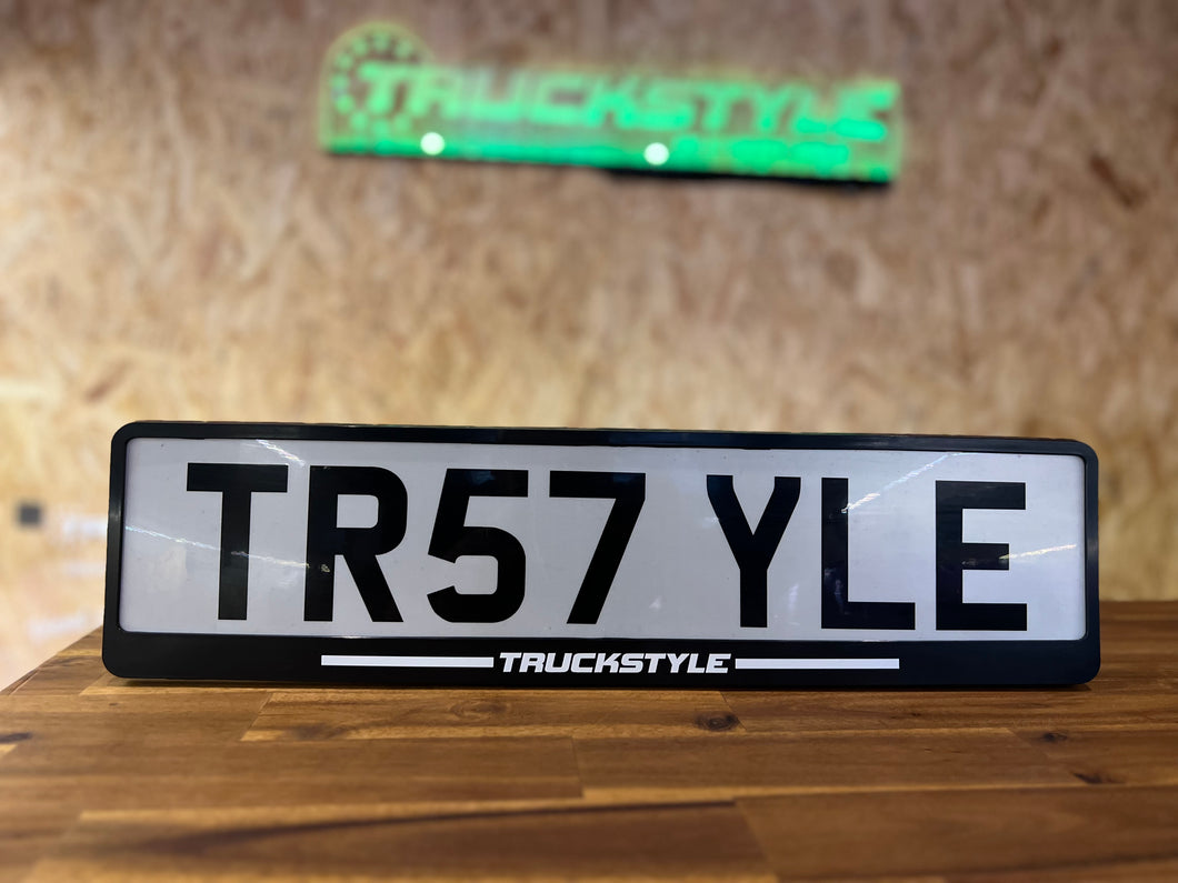 TruckStyle Number Plate Surround
