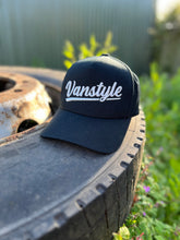 Load image into Gallery viewer, VanStyle Black Adjustable Baseball Cap

