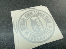 Load image into Gallery viewer, TruckStyle 10mm Search Crew Sticker
