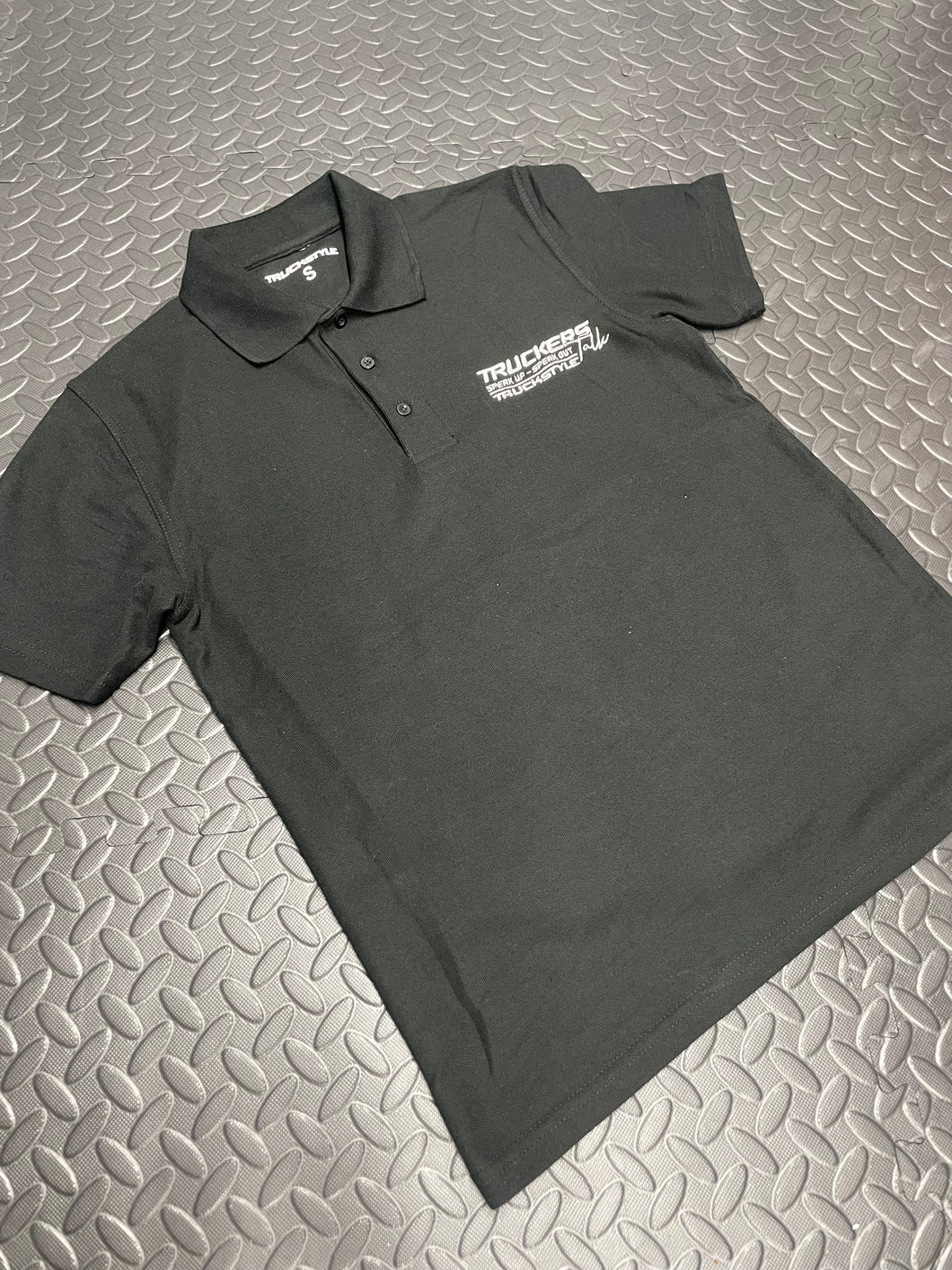 Truckstyle Truckers Talk Embroidered Polo