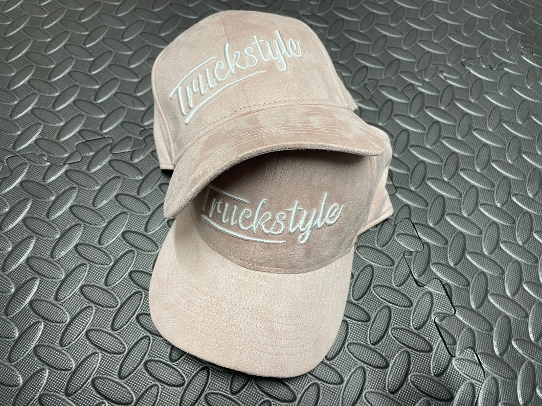 Truckstyle Pink Suede Cap