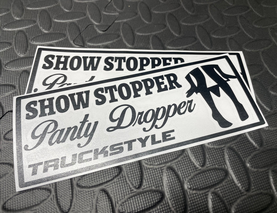 SHOW STOPPER PANTY DROPPER BOX STICKER