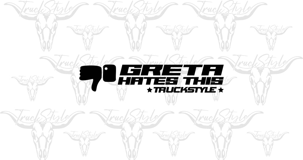 Greta Hates This Sticker - Pair