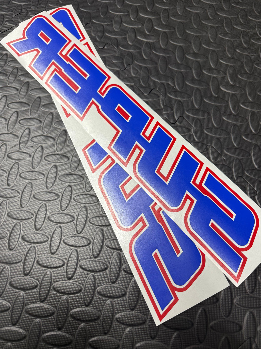 SUPER TWO TONE SIDE WINDOW STICKERS