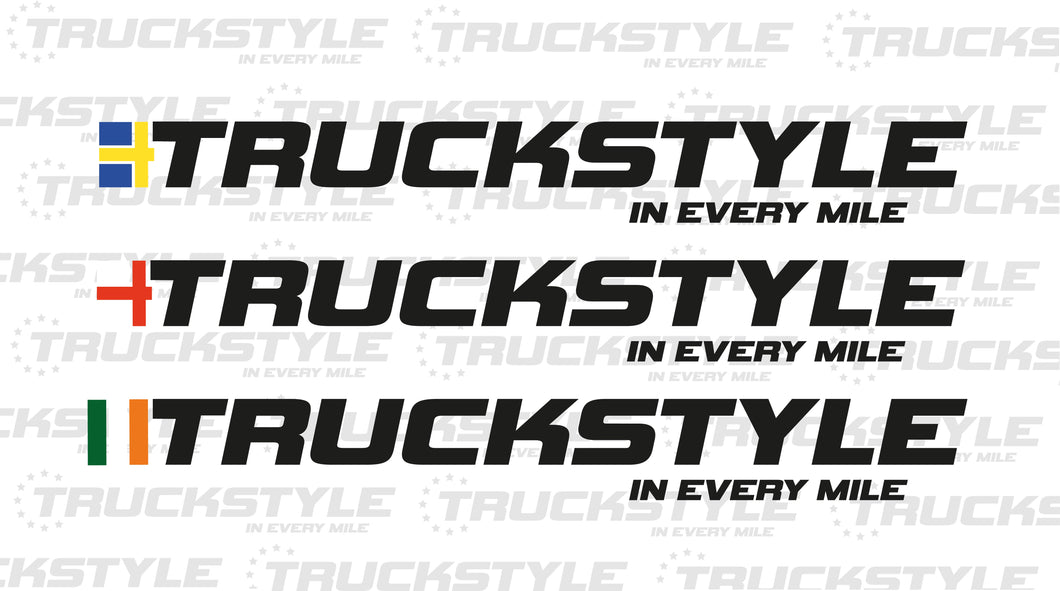 Truckstyle International Side Window Stickers