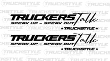 Load image into Gallery viewer, TruckersTalk Side Window Stickers
