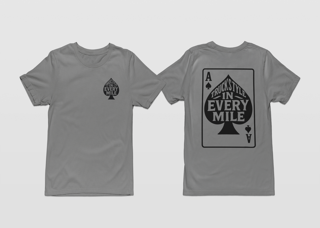 Truckstyle Ace Edition Grey Tee