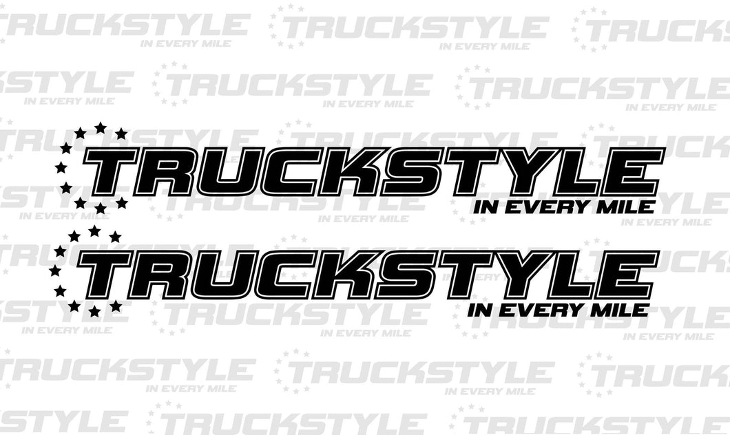 TruckStyle 3D Side Window Stickers
