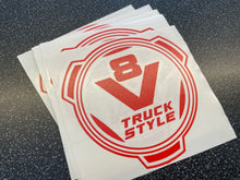 Load image into Gallery viewer, TruckStyle V8 stickers
