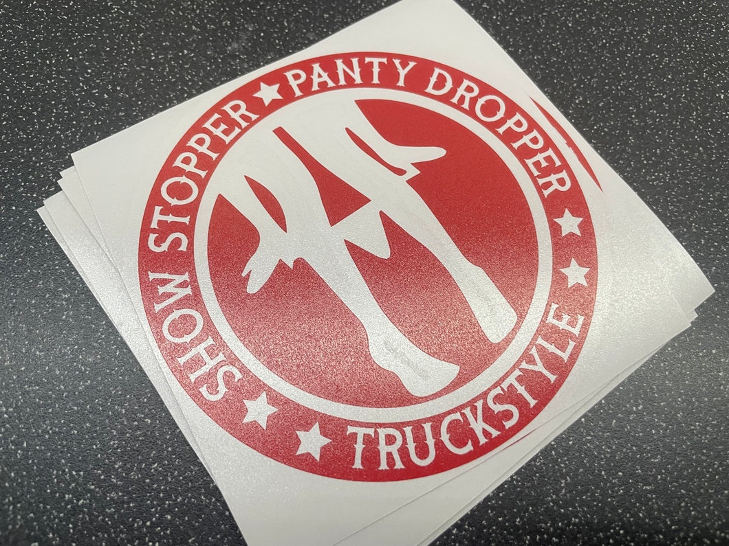 SHOW STOPPER - PANTY DROPPER STICKER