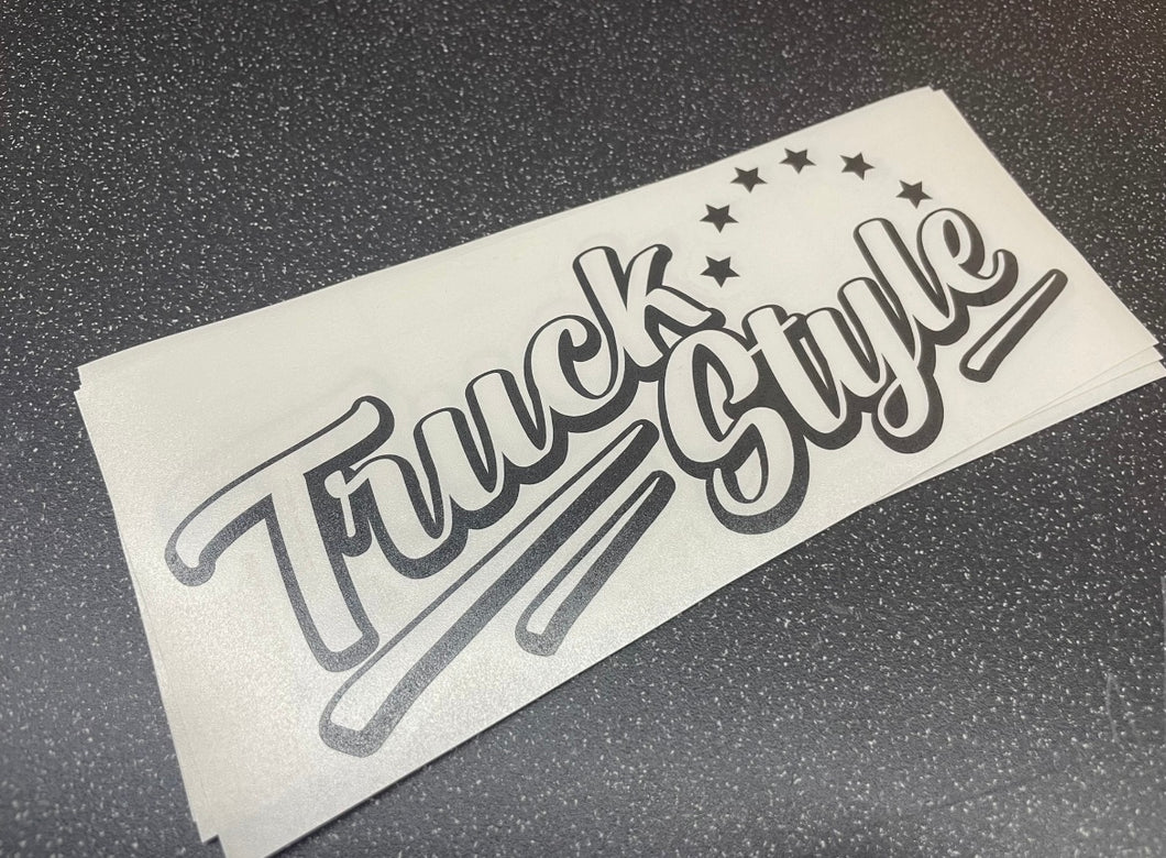 Truckstyle Stars 3d Sticker - Pair