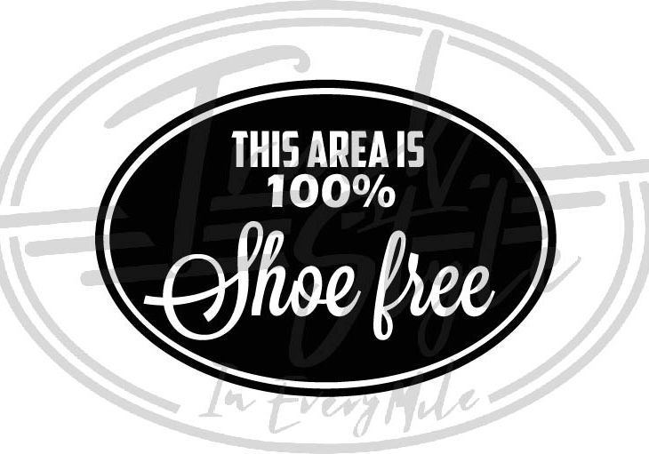 Truckstyle Shoe Free Sticker
