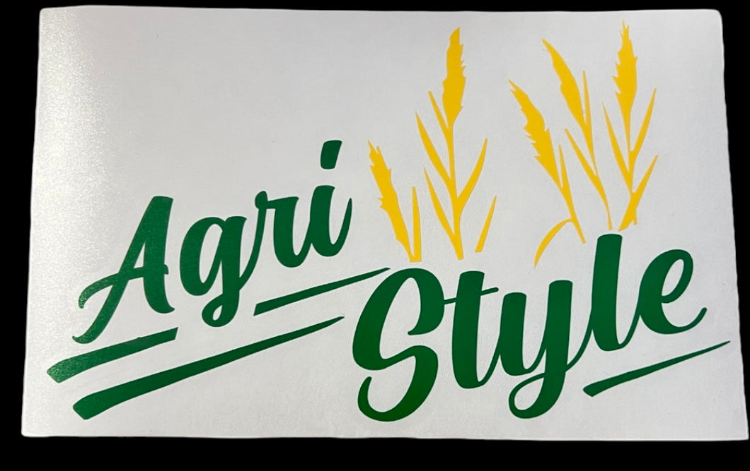 AgriStyle Green Sticker