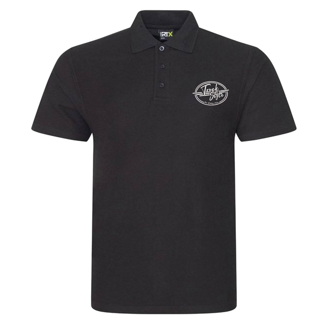 TruckStyle Black Polo Shirts